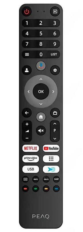 PTV40GF-5025C PEAQ afstandsbediening