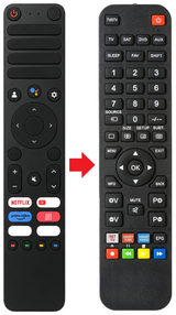 PTV55GQU-7024C PEAQ afstandsbediening - vergelijking