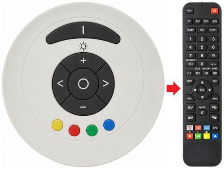 PURE-FI DREAM LOGITECH afstandsbediening - vergelijking