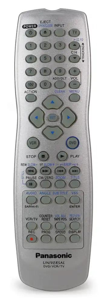 PV-D4743S PANASONIC afstandsbediening