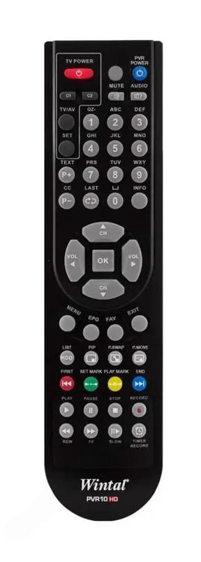 PVR10HD WINTAL afstandsbediening