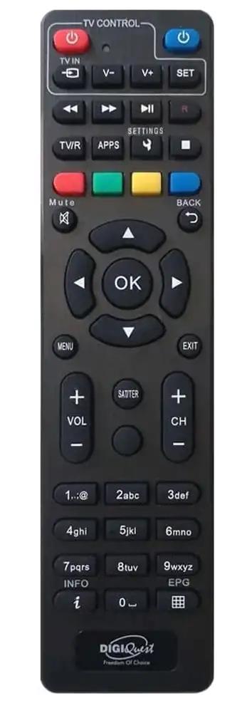 Q80 DIGIQUEST afstandsbediening