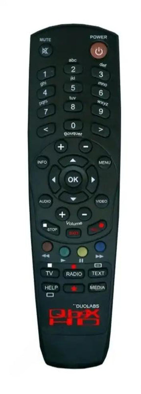 QBOX-HDMINI DUOLABS afstandsbediening