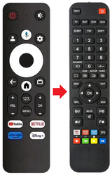 QT32HGF9A QBELL afstandsbediening - productfoto