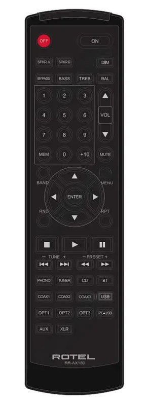 RA-1592 ROTEL afstandsbediening