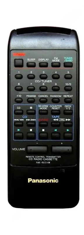 RAK-RX314W PANASONIC afstandsbediening
