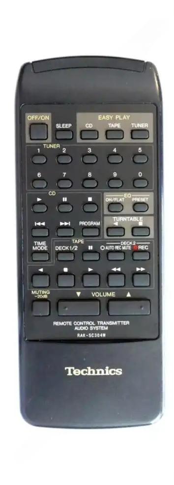 RAK-SC304W TECHNICS afstandsbediening