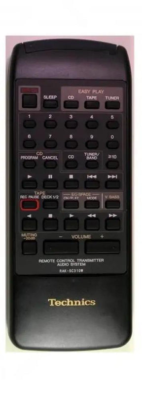 RAK-SC310W TECHNICS afstandsbediening