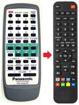 RAK-SC981WK PANASONIC afstandsbediening - productfoto