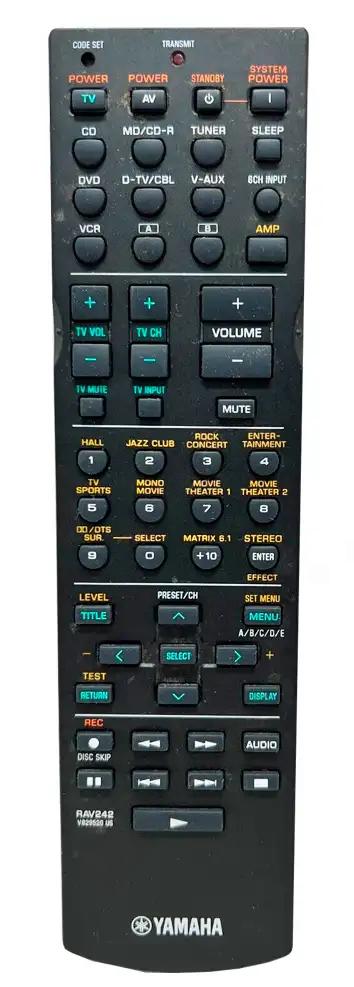 RAV242 YAMAHA afstandsbediening