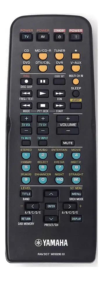 RAV307 YAMAHA afstandsbediening