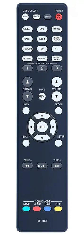 RC-1167 DENON afstandsbediening