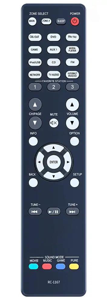 RC-1167 DENON afstandsbediening