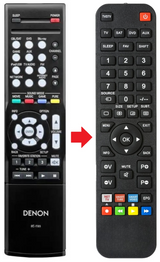 RC-1168 DENON afstandsbediening - productfoto