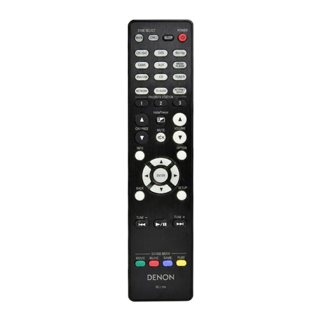 RC-1184 DENON afstandsbediening