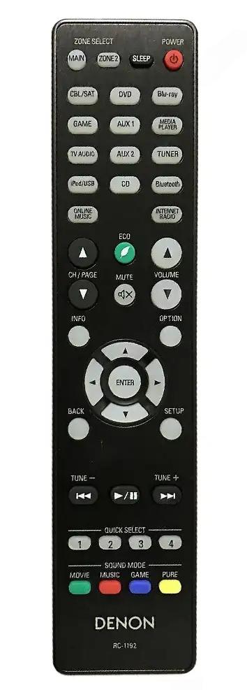 RC-1192 DENON afstandsbediening