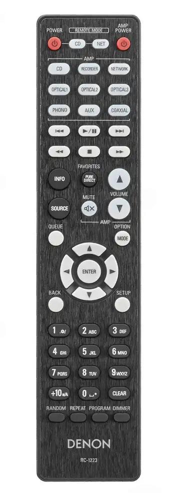 RC-1223 DENON afstandsbediening