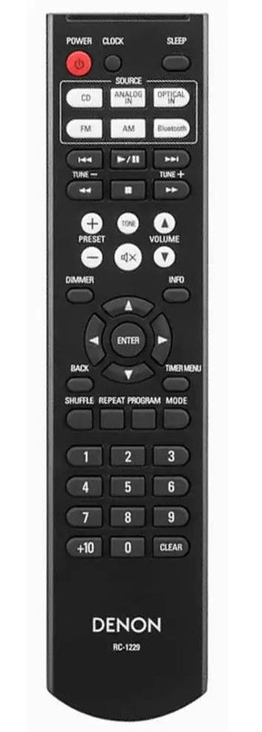 RC-1229 DENON afstandsbediening