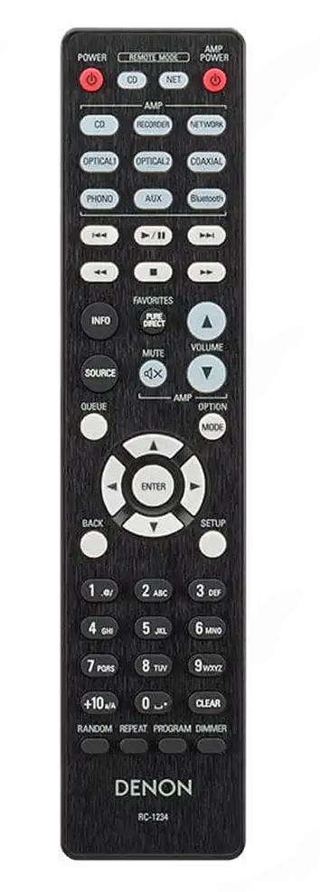 RC-1234 DENON afstandsbediening