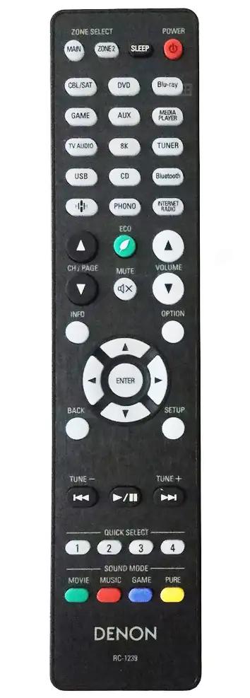 RC-1239 DENON afstandsbediening