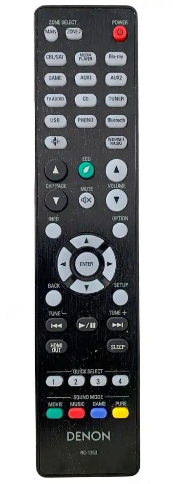 RC-1253 DENON afstandsbediening