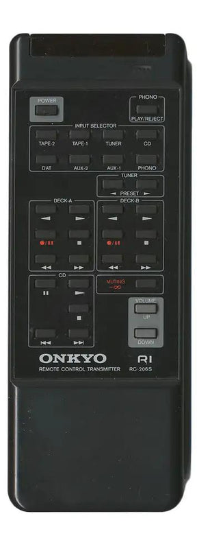 RC-206S ONKYO afstandsbediening