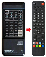RC-217C ONKYO afstandsbediening - productfoto