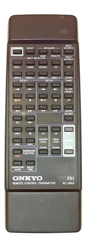 RC-252S ONKYO afstandsbediening