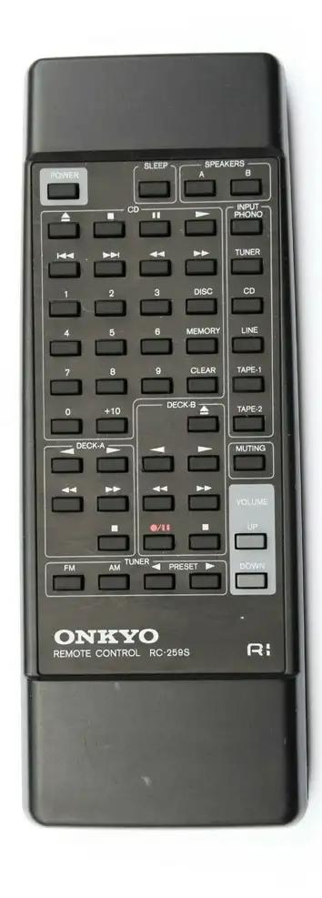 RC-259S ONKYO afstandsbediening