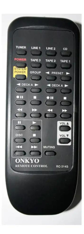 RC-314S ONKYO afstandsbediening