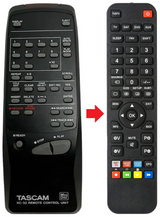RC-32 TASCAM afstandsbediening - productfoto