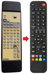RC-373M ONKYO afstandsbediening - productfoto