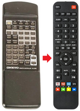 RC-378S ONKYO afstandsbediening - productfoto