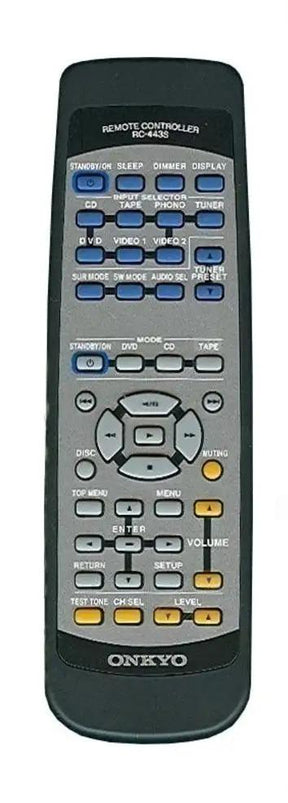 RC-443S ONKYO afstandsbediening