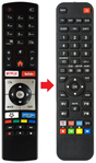 Afstandsbediening geschikt voor VESTEL RC-45135T productfoto