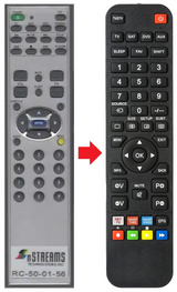 RC-500156 NSTREAMS afstandsbediening - productfoto