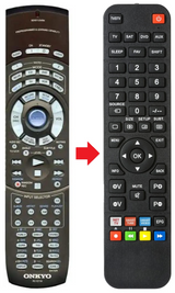 RC-511M ONKYO afstandsbediening - productfoto