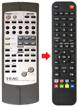 RC-613 TEAC TEAK afstandsbediening - productfoto