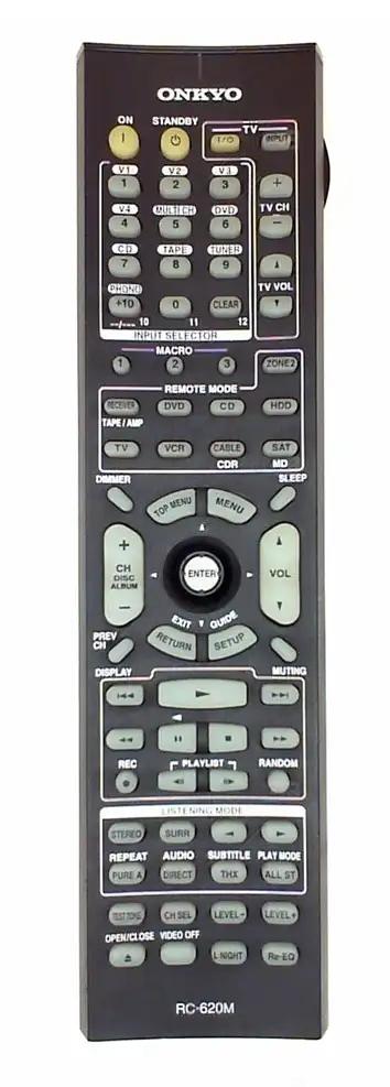RC-620M ONKYO afstandsbediening