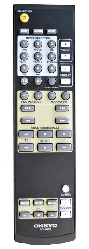 RC-665S ONKYO afstandsbediening