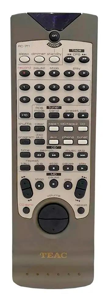 RC-711 TEAC TEAK afstandsbediening