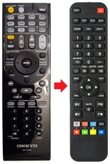 RC-764M ONKYO afstandsbediening - productfoto