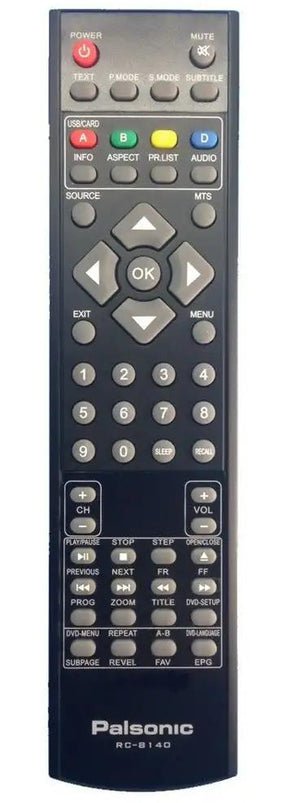 RC-8140 PALSONIC afstandsbediening