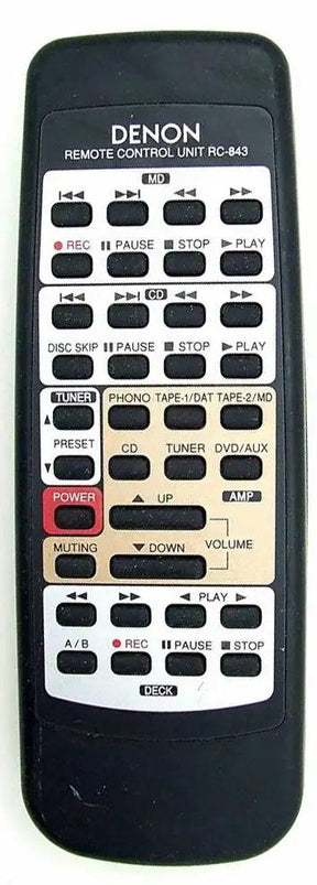 RC-843 DENON afstandsbediening