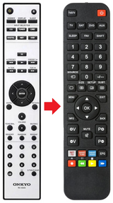 RC-850S ONKYO afstandsbediening - productfoto