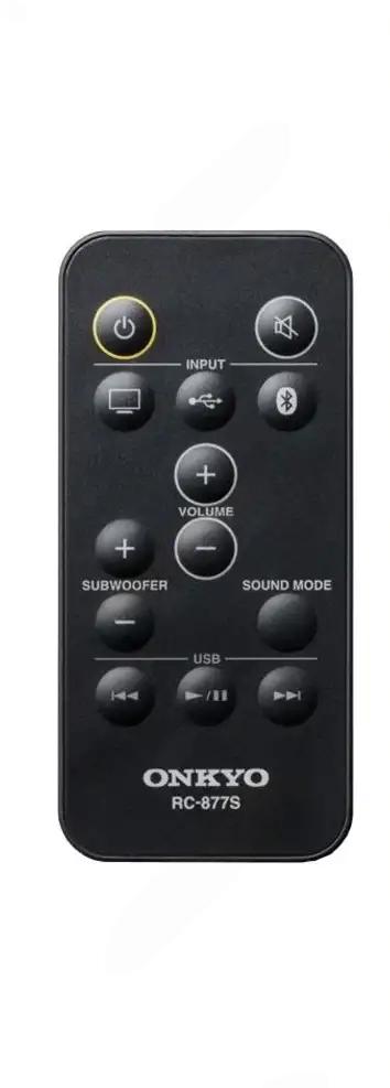 RC-877S ONKYO afstandsbediening