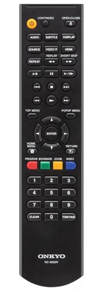 RC-925DV ONKYO afstandsbediening