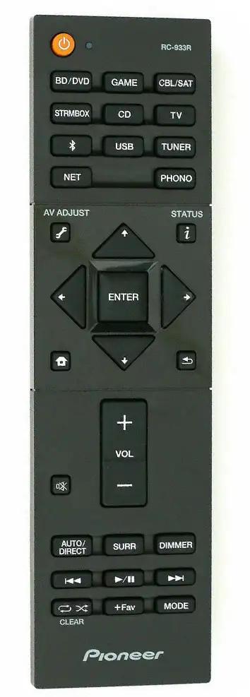 RC-933R PIONEER afstandsbediening