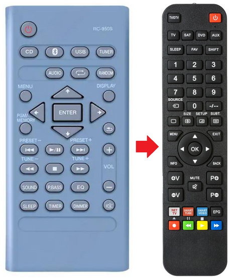 RC-950S PIONEER afstandsbediening - productfoto