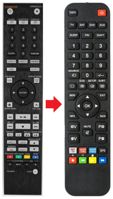RC-967DV PIONEER afstandsbediening - productfoto